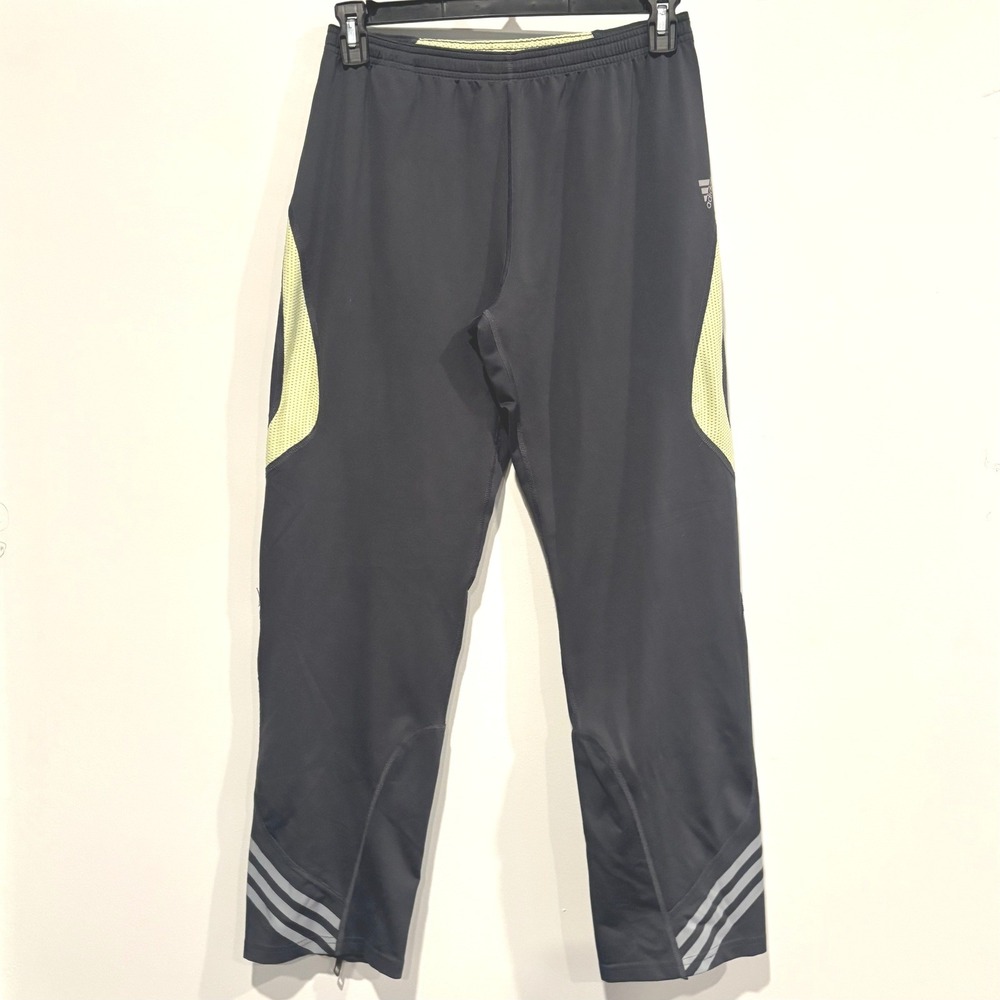 Vtg Adidas 2005 Mens Running Pants Medium Reflective Athleisure Y2K Track 21926
